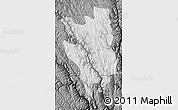 Physical Map of Markam, darken, semi-desaturated
