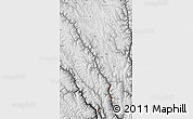 Physical Map of Markam, desaturated