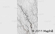 Physical Map of Markam, lighten