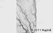 Physical Map of Markam, semi-desaturated