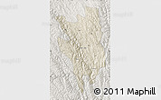 Shaded Relief Map of Markam, lighten