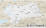 Classic Style 3D Map of Nagqu