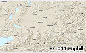 Shaded Relief 3D Map of Nagqu