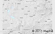 Physical Map of Nagqu, desaturated