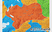 Political Map of Nagqu