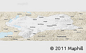 Classic Style Panoramic Map of Nagqu