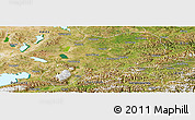 Satellite Panoramic Map of Nagqu