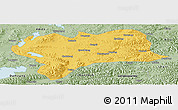 Savanna Style Panoramic Map of Nagqu
