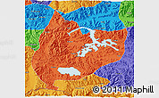 Political 3D Map of Nagrze