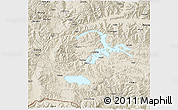 Shaded Relief 3D Map of Nagrze