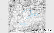 Silver Style 3D Map of Nagrze