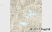 Shaded Relief Map of Nagrze