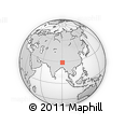 Outline Map of Nagrze