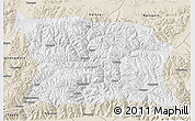 Physical 3D Map of Namling, shaded relief outside