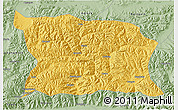 Savanna Style 3D Map of Namling