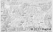 Silver Style 3D Map of Namling