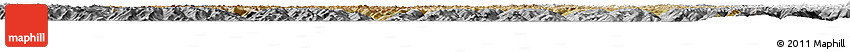 Satellite Horizon Map of Namling, desaturated