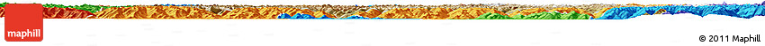 Satellite Horizon Map of Namling, political outside