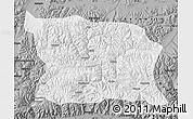 Physical Map of Namling, darken, semi-desaturated