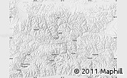 Physical Map of Namling, lighten, semi-desaturated