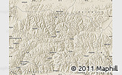 Shaded Relief Map of Namling
