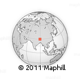 Outline Map of Namling