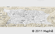 Classic Style Panoramic Map of Namling