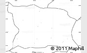 Blank Simple Map of Namling, no labels