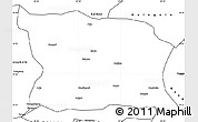 Blank Simple Map of Namling