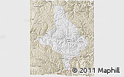 Classic Style 3D Map of Nang Xian