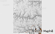 Physical 3D Map of Nang Xian