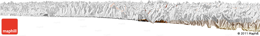 Physical Horizon Map of Nang Xian, lighten Physical Horizon Map of Nang Xian, lighten