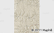 Shaded Relief Map of Nang Xian