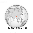 Outline Map of Nang Xian