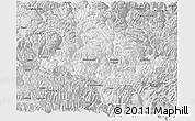 Silver Style Panoramic Map of Nang Xian