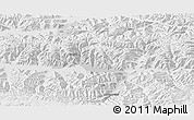 Physical Panoramic Map of Nedong, lighten