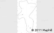 Blank Simple Map of Nedong, cropped outside