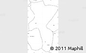 Blank Simple Map of Nedong