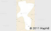 Classic Style Simple Map of Nedong