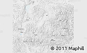 Physical 3D Map of Ngamring, lighten