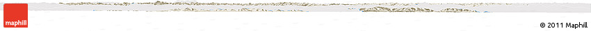 Shaded Relief Horizon Map of Ngamring, single color outside