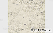 Shaded Relief 3D Map of Nyainrong