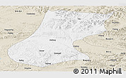 Classic Style Panoramic Map of Nyainrong