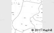 Blank Simple Map of Nyainrong
