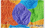 Political 3D Map of Nyemo