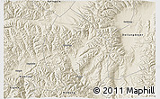 Shaded Relief 3D Map of Nyemo