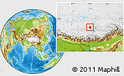 Physical Location Map of Nyemo