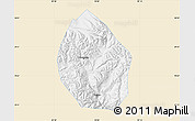 Classic Style Map of Nyemo, single color outside