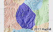 Political Map of Nyemo, lighten