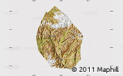 Satellite Map of Nyemo, cropped outside